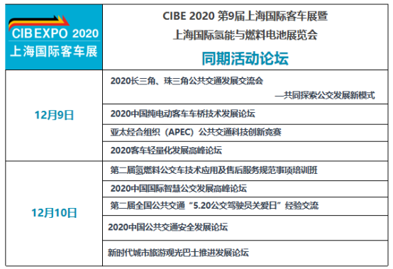 CIB EXPO 2020上海國際客車展覽會開幕在即，最全攻略來了！(圖4)