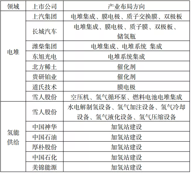 一文看懂中國氫燃料電池汽車產(chǎn)業(yè)鏈和核心部件供應(yīng)商(圖5)